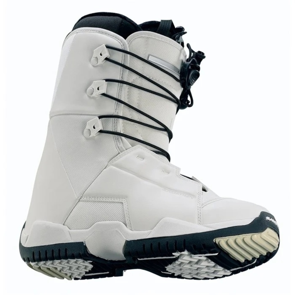 Salomon Fusion White Snowboarding Boots